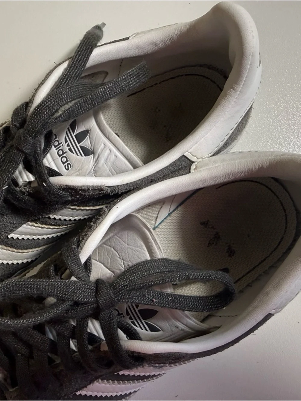 adidas Gazelle Gray Suede Sneakers with White Stripes Kids